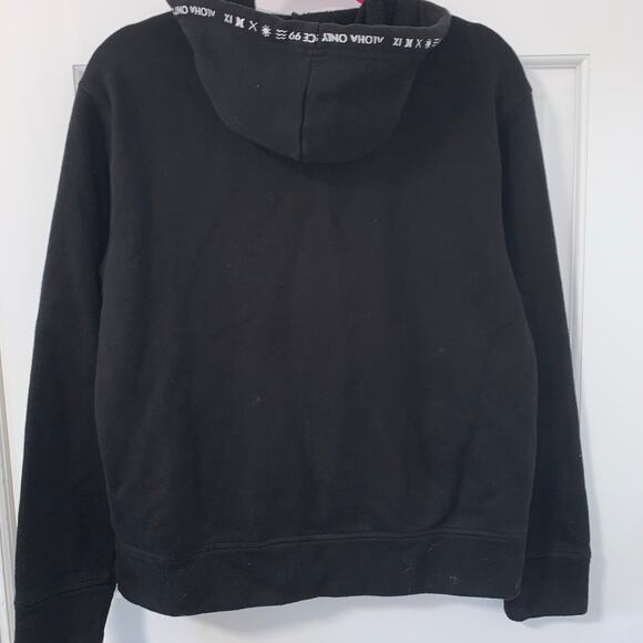 Black Hurley Full Zip Up Hoodie Aloha since ‘99 Size Small - Picture 5 of 6